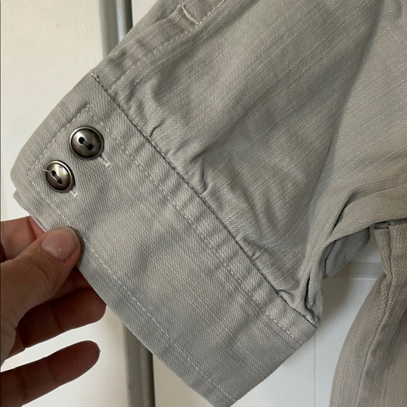 Chico's Gray Jean Jacket - Picture 7 of 13